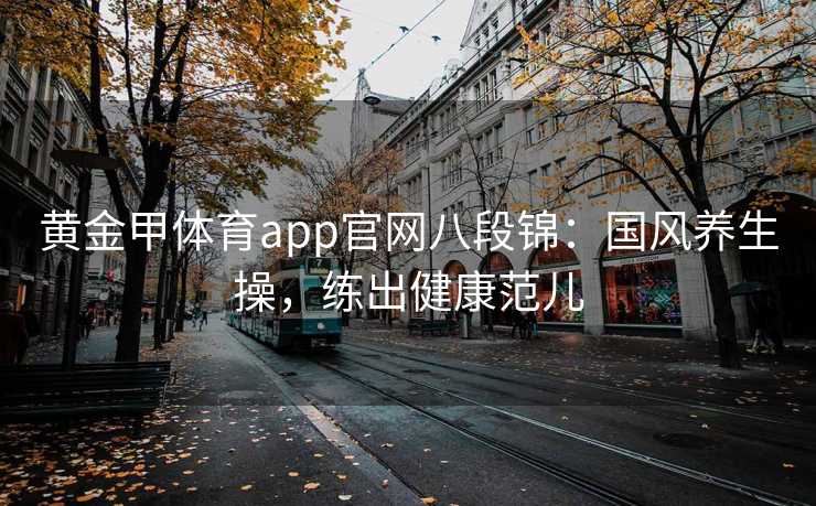 黄金甲体育app官网八段锦：国风养生操，练出健康范儿