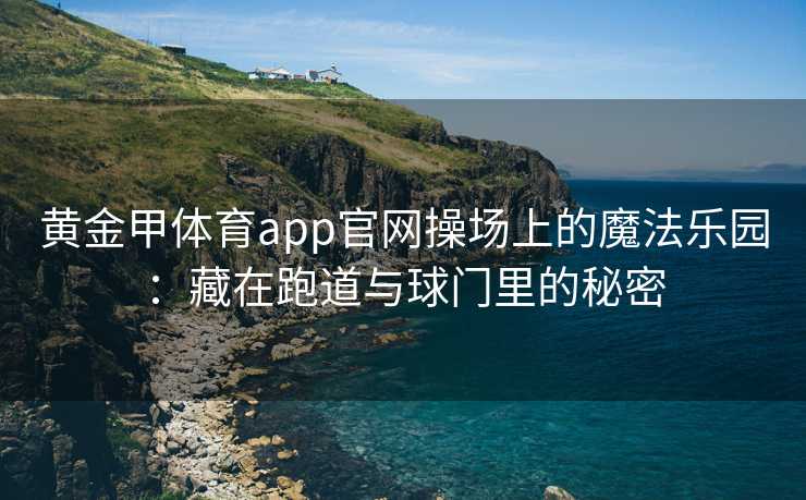 黄金甲体育app官网操场上的魔法乐园：藏在跑道与球门里的秘密