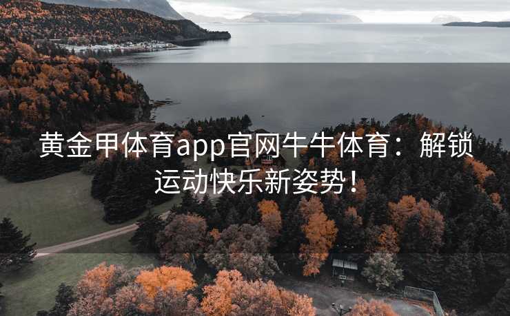 黄金甲体育app官网牛牛体育：解锁运动快乐新姿势！