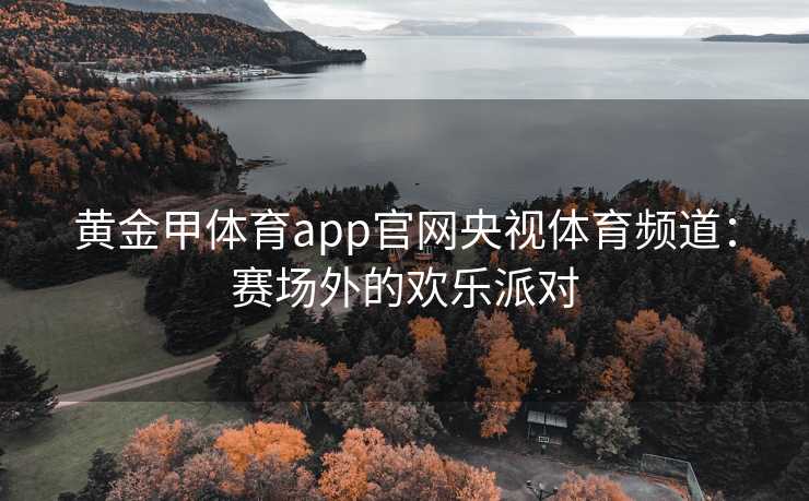 黄金甲体育app官网央视体育频道：赛场外的欢乐派对