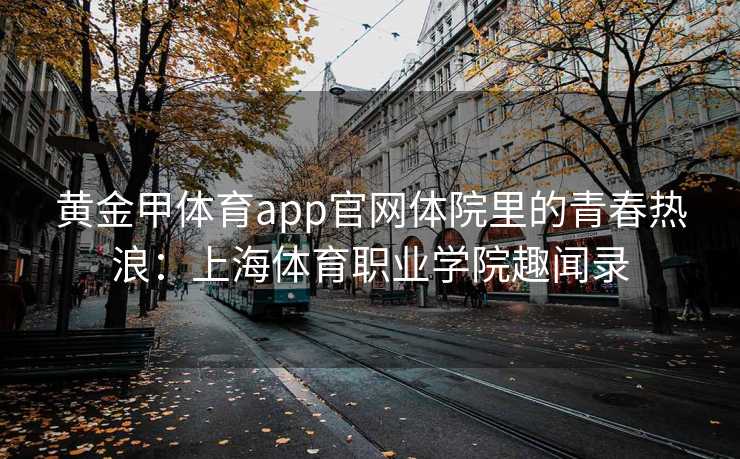 黄金甲体育app官网体院里的青春热浪：上海体育职业学院趣闻录