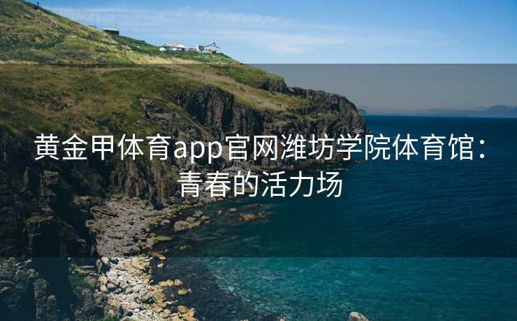 黄金甲体育app官网潍坊学院体育馆：青春的活力场