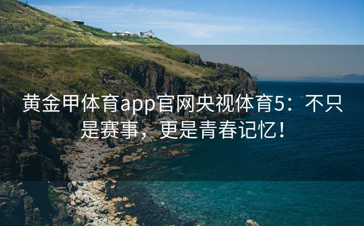 黄金甲体育app官网央视体育5：不只是赛事，更是青春记忆！